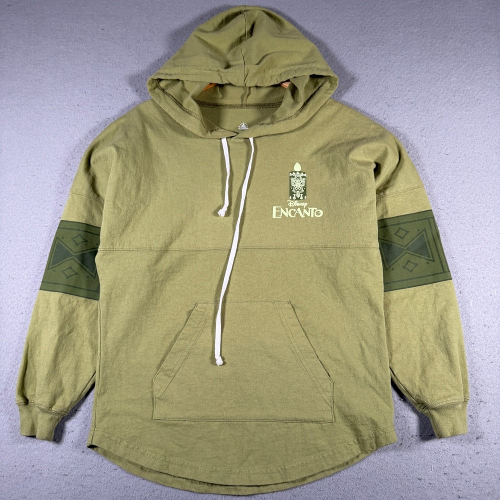 Disney Encanto Bruno Spirit Jersey Hoodie Olive Green XS We Dont‎ Talk About